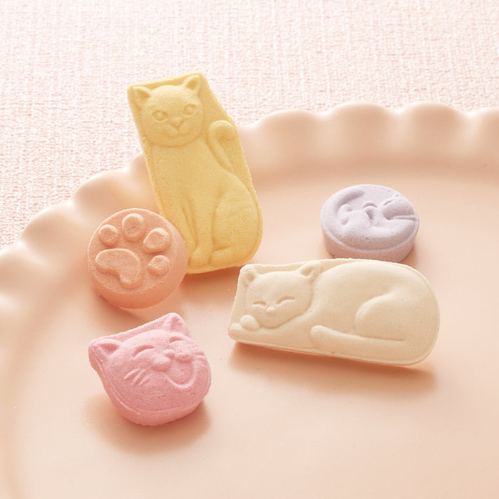 和三盆 猫の甘味 三盆小盒 貓咪 和菓子【15個入】
