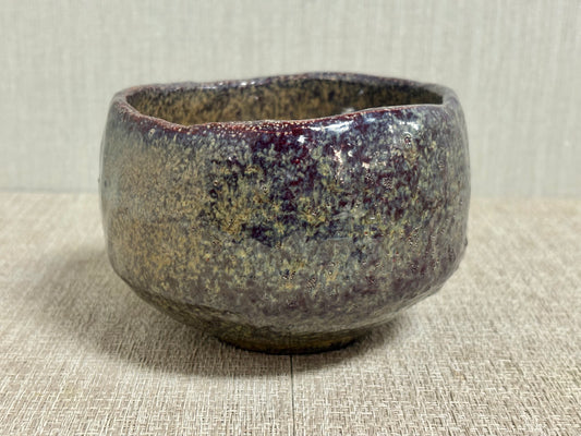 SBKTB168 作家品 窯変　茶碗 金屬軸 (保護箱付)