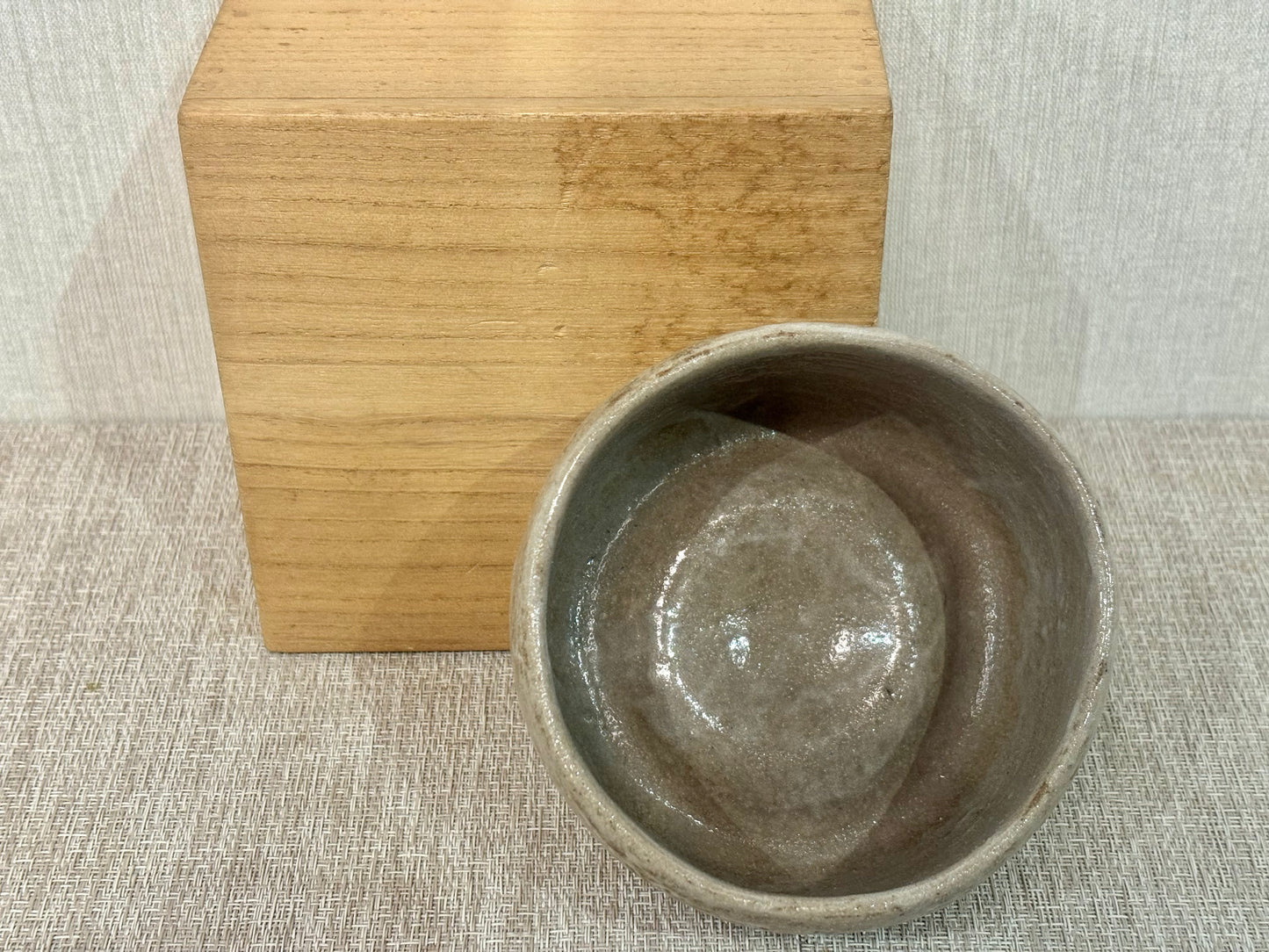 SBKTB185 作家物　灰釉　茶碗