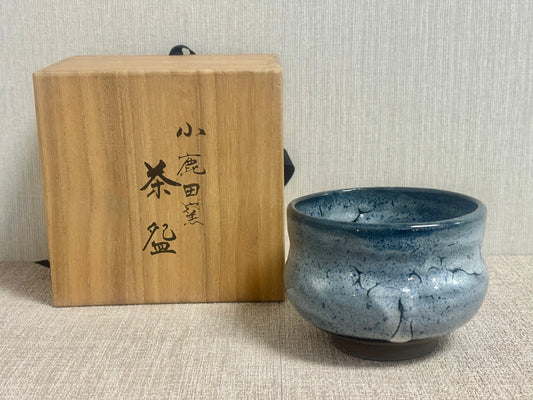 SBKTB166 小鹿田窯造　窯変　茶碗 窯變