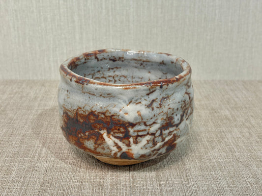 SBKTB194 田中源也造　鼠志野　茶碗
