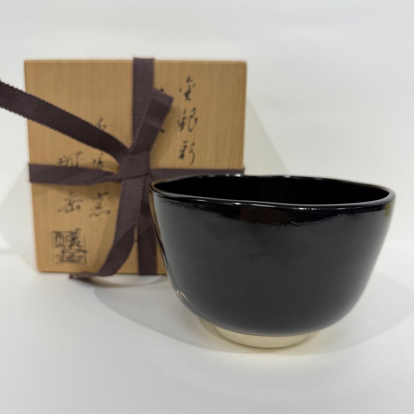 SBKTB133  金銀彩柳二竹文 茶碗