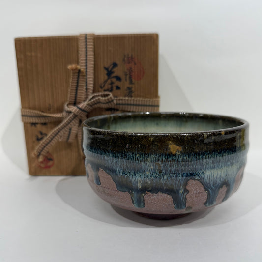 SBKTB106  京燒 桃山造 倣薩摩 茶碗