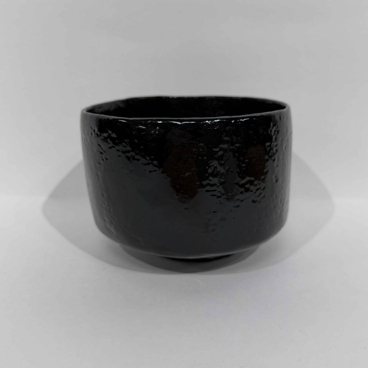SBKTB09  方竹造 黑樂茶碗