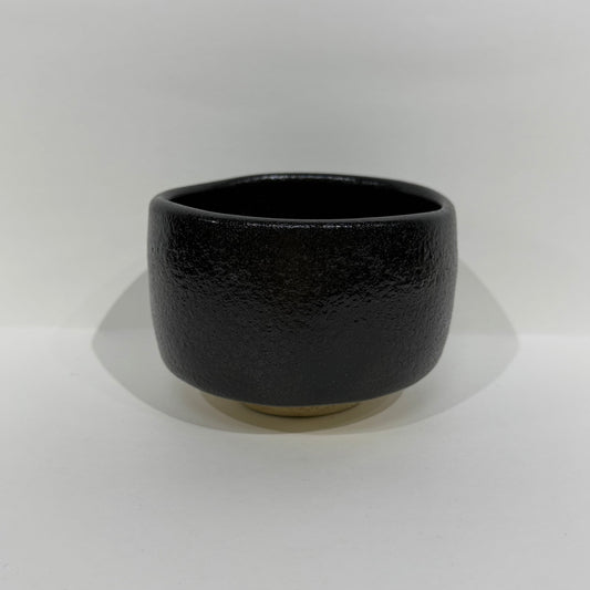 SBKTB08  柚子黑茶碗